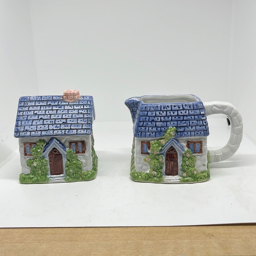 Papel Ceramic Cream & Sugar Set GUC Taiwan